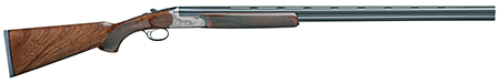 [853418243282] Rizzini USA 2403-28 BR110 Light Luxe 28 Gauge 28" O/U VR 2rd 3" Gray Anodized Turkish Walnut Fixed Pistol Grip Stock Right Hand (Full Size) Includes Multi-Choke