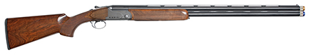[853418262122] Rizzini USA 260212 BR110 Sporter 12 Gauge Break Open 3" 2rd 32" Matte Gray Cerakote Chrome Lined Vent Rib Barrel, Matte Gray Cerakote Receiver, Turkish Walnut Wood Fixed Pistol Grip Stock, Right Hand