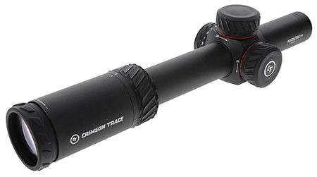 [810048570478] Crimson Trace 0101100 Hardline Pro  Black 1-6x24mm 30mm Tube Illuminated Competition Reticle