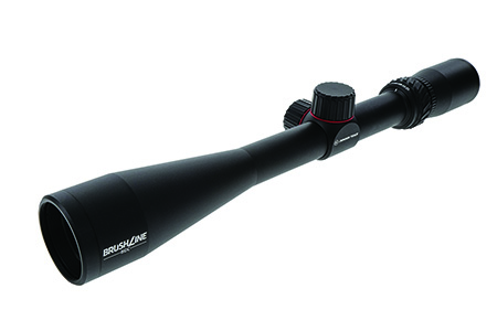 [810048570010] Crimson Trace 0101560 Brushline  Black Anodized 4-12x40mm 1" Tube BDC Reticle