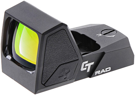 [850013143856] Crimson Trace 0101890 CT RAD  Matte Black 1x24mm 5 MOA Green Dot Reticle, CT RAD/Docter Footprint