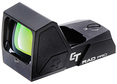 [850013143870] Crimson Trace 0101940 CT RAD Pro Matte Black 1x24mm 3 MOA Red Dot Reticle, CT RAD/JPoint/Shield RMS Footprint