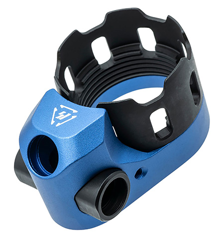 [708747548617] Strike ARTRIBUSBLU Tribus Enhanced Castle Nut  &  End Plate