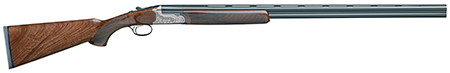 [853418243121] Rizzini USA 2403-12 BR110 Light Luxe 12 Gauge 28" O/U VR 2rd 3" Gray Anodized Turkish Walnut Fixed Pistol Grip Stock Right Hand (Full Size) Includes Multi-Choke