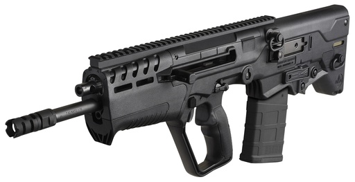 [818004022573] IWI US T7B2010 Tavor 7 7.62x51mm NATO Caliber with 20" Barrel, 10+1 Capacity, Black Metal Finish, Black Fixed Bullpup Stock  &  Black Polymer Grip Ambidextrous Hand