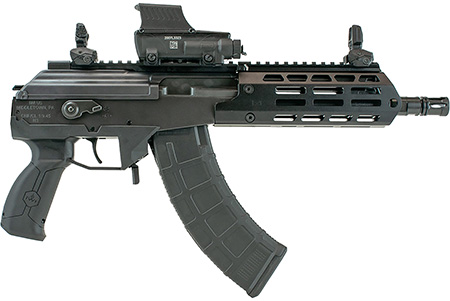 [818004022450] IWI US GAP36 Galil Ace Gen2 7.62x39mm 30+1 8.30" Barrel, Black Metal Finish, M-Lok Handguard, Adjustable Tritium Front  &  Rear Sights, Black Polymer Grip