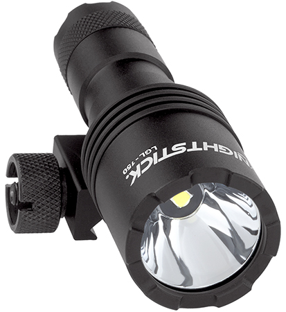 [017398807609] Nightstick LGL150 Compact Long Gun Light Kit  Black Anodized 450 Lumens White LED Bulb