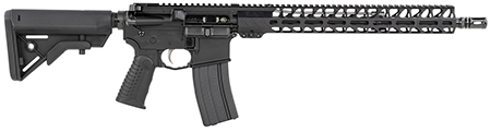 [810033785351] Battle Arms Development WORHORSE017 Workhorse  223 Wylde 16" 30+1 Black 6 Position B5 Bravo Adjustable Stock Black Polymer Grip Right Hand Optic Ready