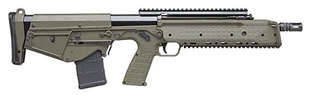 [640832005950] Kel-Tec RDBGRN RDB 17 223 Rem/5.56 NATO 20+1 17.30" Black Nitride Steel Barrel  &  Receiver, Green Synthetic Bullpup Stock, Green Polymer Grip, Ambidextrous
