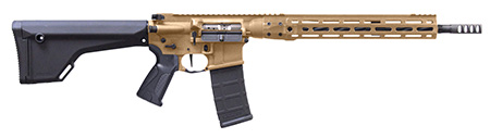 [851154008240] LWRC ICDIR5CK16CM LWRCI Competition 5.56x45mm NATO 16.10" 30+1 Flat Dark Earth Cerakote Rec Black Adjustable Magpul MOE Stock Black Magpul MOE+ Grip Right Hand