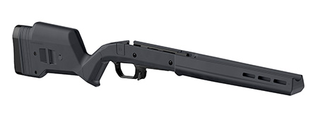 [840815130819] Magpul MAG1069-GRY-RT Hunter 110  Stock Fixed with Aluminum Bedding  &  Adjustable Comb Gray Synthetic for Savage 110 Short Action Right Hand