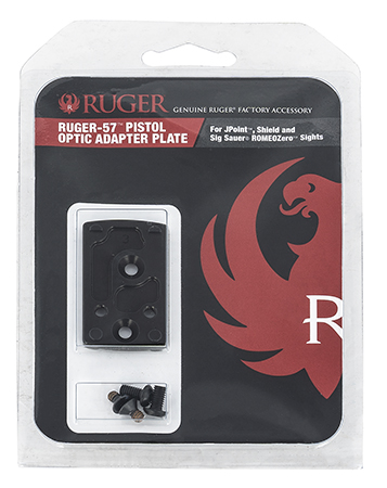 [736676907236] Ruger 90723 Ruger-57 Optic Adapter Plate Pistol Black Anodized Aluminum