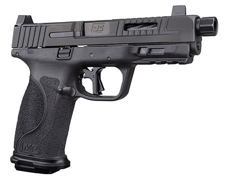 [800732700243] Ed Brown MPF1 Fueled M & P F1 9mm Luger 17+1 4.25" Match Grade Threaded Barrel, Polymer Frame w/Picatinny Accessory Rail, Serrated/Optic Cut Steel Slide w/Nitride Finish, Polymer Grip