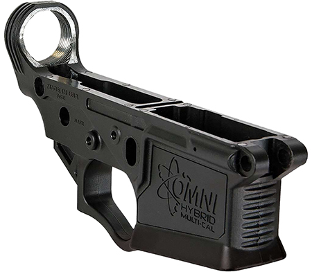 [813393017049] ATI ATIGLOW200 Omni Hybrid Stripped Lower Multi-Caliber Black Anodized Finish Polymer Material with Mil-Spec Dimensions for AR-15