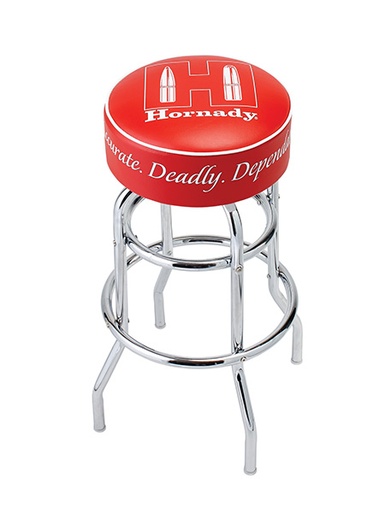 [090255991031] Hornady 99103 Reloading Bench Stool Chrome Red Chromed Steel Vinyl