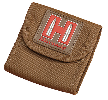 [090255991161] Hornady 99116 Rifle Ammo Pouch  Tan Cordura 10rd Rifle
