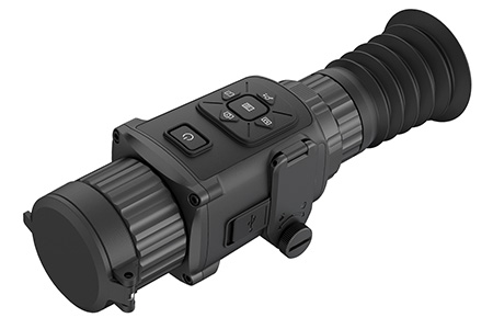 [810027778093] AGM Global Vision 3092455004TH21 Rattler TS25-384 Thermal Hand Held/Mountable Scope Black 1.5x - 12x 25mm Red Crosshair Reticle 384x288, 50Hz Resolution Zoom Digital 1x/2x/4x/8x/PIP