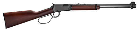 [619835001023] Henry H001LL Classic Large Loop 22 Short, 22 Long or 22 LR Caliber with 15LR/17L/21Short Capacity, 18.50" Barrel, Black Metal Finish  &  American Walnut Stock Right Hand (Full Size)