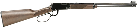 [619835007018] Henry H001MLL Classic Large Loop 22 WMR 10+1 19.25", Blued Barrel/Rec, Fixed American Walnut Stock