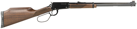[619835017017] Henry H001VL Varmint Express Large Loop Full Size 17 HMR 11+1 19.25" Blued Steel Barrel, Black Steel Receiver, American Walnut Stock Right Hand