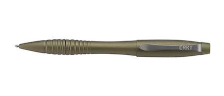 [794023005455] CRKT TPENWOD Williams Defense Pen OD Green Anodized Aluminum 6" Includes Pen Refill