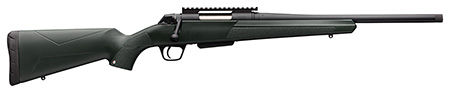 [048702019364] Winchester Repeating Arms 535757208 XPR Stealth 223 Rem Caliber with 5+1 Capacity, 16.50" Threaded Barrel, Black Perma-Cote Metal Finish  &  Green Synthetic Stock Right Hand (Full Size)