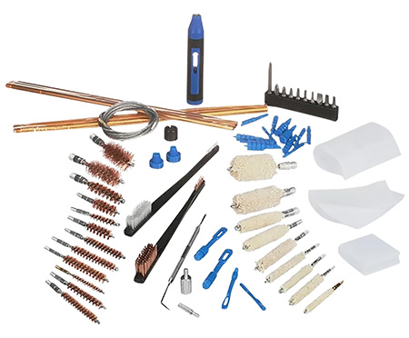 [761903382968] DAC 38296 Super Deluxe Universal Gun Cleaning Kit Multi-Caliber/62 Pieces Silver