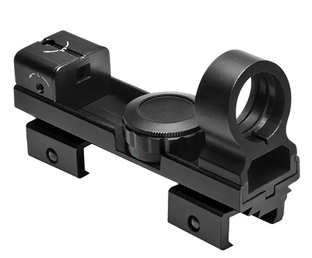 [814108013806] NcStar DAB Red  &  Green Dot Optic  Black Anodized 1 x 25 mm Red/Green Dot