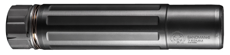 [810128160049] Dead Air SMS762 Sandman S 30 Cal (7.62mm), Rated Up To 300 RUM, 6.80" L, Black Stainless Steel, 5/8"-24 tpi QD KeyMo Muzzle Brake
