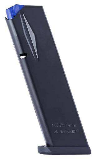 [806703111322] CZ-USA 11132 CZ 75  10rd 9mmLuger Blued Steel