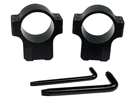 [806703400860] CZ-USA 40086 CZ Rings 457/455  Matte Black 1" Medium