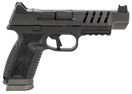 [845737013141] FN 66100843 509 LS Edge 9mm Luger 5" Barrel 17+1, Matte Black Polymer Frame With Mounting Rail, No Manual Safety, Optics Ready