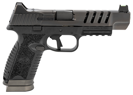 [845737013158] FN 66100940 509 LS Edge 9mm Luger 5" Barrel 10+1, Matte Black Polymer Frame With Mounting Rail, No Manual Safety, Optics Ready