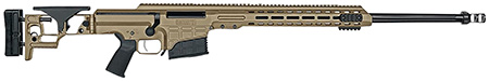[810021510453] Barrett 18479 MRAD  338 Lapua Mag 26" 10+1 Flat Dark Earth Cerakote Flat Dark Earth Folding with Adjustable LOP Stock Black Polymer Grip Right Hand