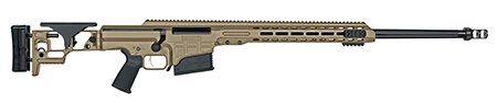 [810021510545] Barrett 18488 MRAD  300 Win Mag 24" 10+1 Flat Dark Earth Cerakote Flat Dark Earth Folding with Adjustable LOP Stock Black Polymer Grip Right Hand