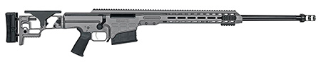 [810021510552] Barrett 18489 MRAD  300 Win Mag 26" 10+1 Gray Gray Folding with Adjustable LOP Stock Black Polymer Grip Right Hand