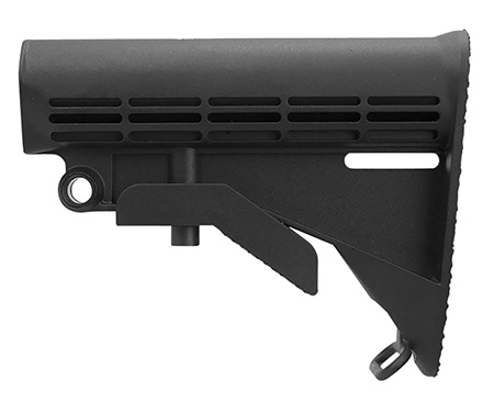 [815879017529] Aim Sports USASM4STK G.I Style Body  Black Synthetic, Mil-Spec Buffer Tube, AR-Platform