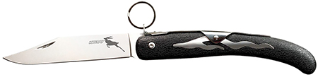 [705442019060] Cold Steel CS20KK Kudu  4.25" Folding Plain Mirror Polished 5Cr15MoV SS Blade/ Black Woodgrain Zy-Ex Handle