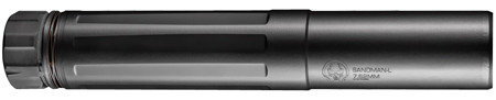 [810128160063] Dead Air SML762 Sandman L 30 Cal (7.62mm), Rated Up To 300 RUM, 8.90" L, Black Stainless Steel, 5/8"-24 tpi QD KeyMo Muzzle Brake