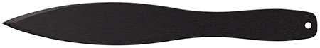 [705442014645] Cold Steel CS80STK12Z Sure Flight Sport 7.25" Fixed Spear Point Plain Black 1055 Carbon Steel Blade, 4.75" Black Polypropylene Handle