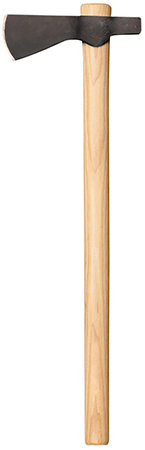 [705442003991] Cold Steel CS90TH Trail Hawk 2.25" Blade 1055 Carbon Steel Blade American Hickory Handle 22"