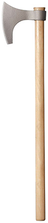 [705442013600] Cold Steel CS90WVBA Viking Hand 6" Blade Axe 1055 Carbon Steel Blade American Hickory Handle 30"
