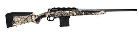 [011356576576] Savage Arms 57657 Impulse Predator 22-250 Rem 10+1 Matte Black 20" Threaded Barrel/Rec, Mossy Oak Terra Gila Fixed AccuStock with AccuFit, Includes Detachable Box Mag
