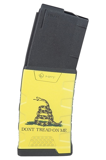 [814002025349] Mission First Tactical EXDPM556GF Extreme Duty  30rd 223 Rem/5.56x45mm Fits AR-15/M4 Black w/ Gadsden Flag Polymer