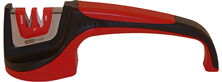[015896000522] AccuSharp 052C Asian-Style Sharpener Fine Diamond, Ceramic Sharpener Red