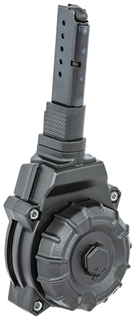 [708279015052] ProMag DRMA39 Standard  32rd Drum 380 ACP Fits Ruger LCP Black Polycarbonate