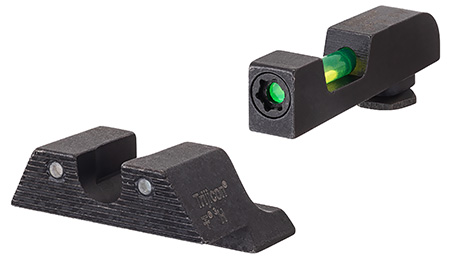 [719307215221] Trijicon 601104 DI Night Sight Set  Green/Tritium/Fiber Optic Front Sight-Green Tritium Black Outline Rear Sight Glock 20/21 Large Frame