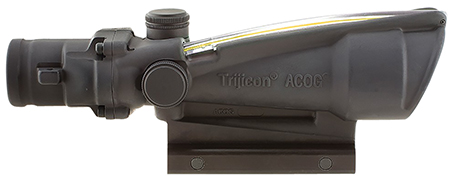[719307301320] Trijicon 100146 ACOG  Matte Black 3.5x35mm Illuminated Amber Chevron .223/5.56 BDC Reticle