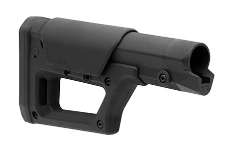 [840815132257] Magpul MAG1159-BLK PRS Lite Precision Stock Black Polymer/Metal Adjustable w/Rubber Buttplate