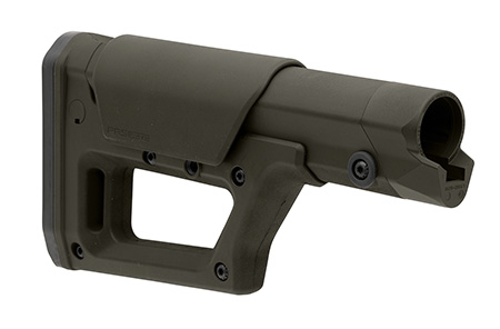 [840815132271] Magpul MAG1159-ODG PRS Lite Precision Stock OD Green Polymer/Metal Adjustable w/Rubber Buttplate